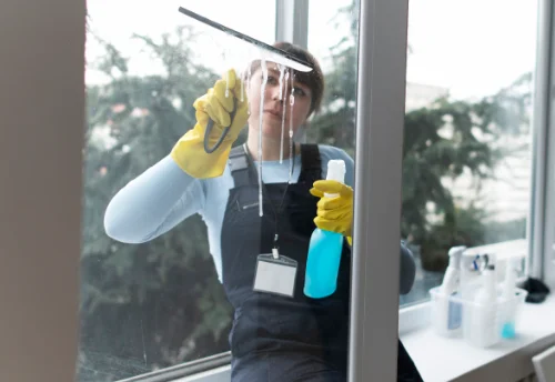 Nettoyage de vitres intérieures et extérieures à Allinges